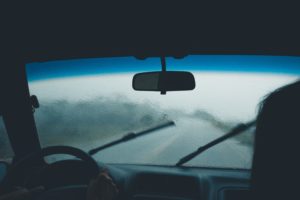 Rainy Weather Drive Visual